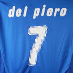 Italy 2008-09 Del Piero Short Sleeve Home Kit (L)