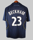 LA Galaxy 2007-08 Beckham Short Sleeve Away Kit (S)