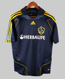 LA Galaxy 2007-08 Beckham Short Sleeve Away Kit (S)