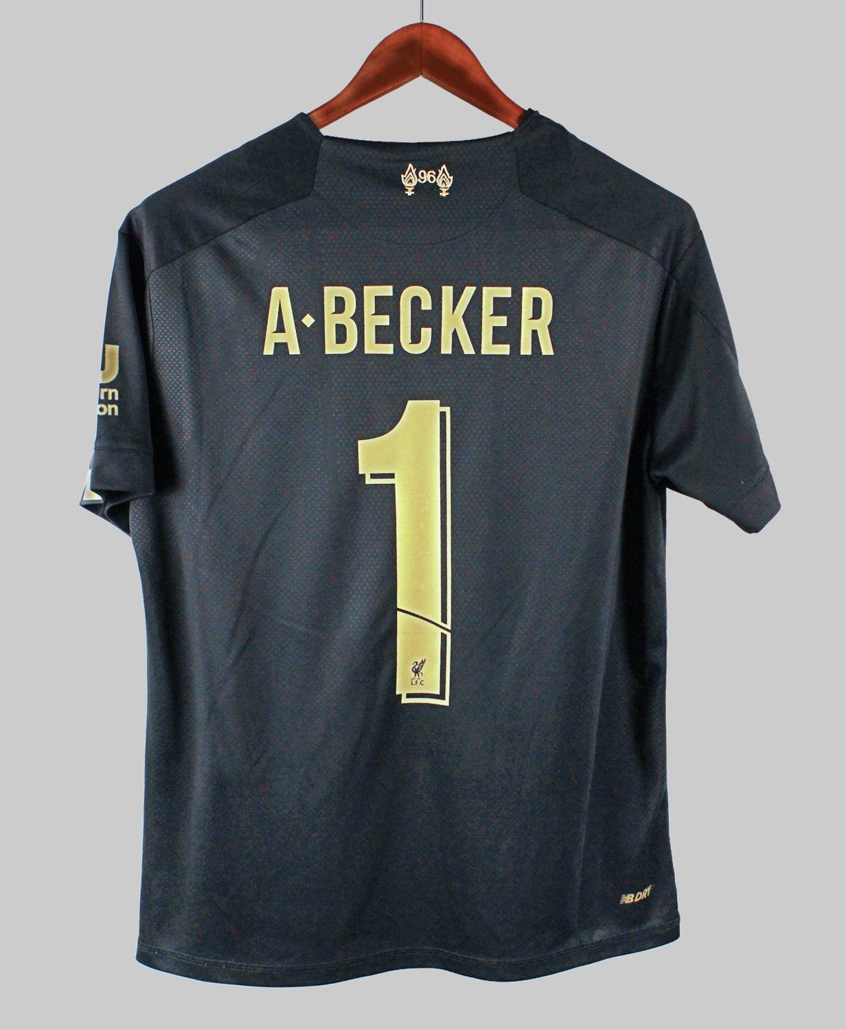 Liverpool 2019-20 A. Becker Short Sleeve Goalkeeper Home Kit (M)