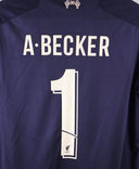 Liverpool 2019-20 A. Becker Short Sleeve Goalkeeper Home Kit (M)