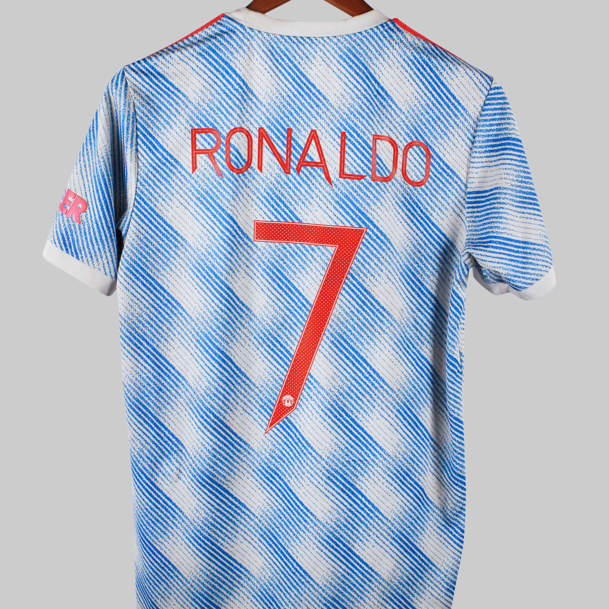 Manchester United 2021-22 Ronaldo Short Sleeve Away Kit (M)