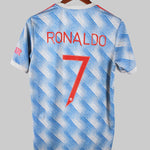 Manchester United 2021-22 Ronaldo Short Sleeve Away Kit (M)