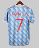 Manchester United 2021-22 Ronaldo Short Sleeve Away Kit (M)