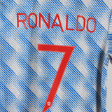 Manchester United 2021-22 Ronaldo Short Sleeve Away Kit (M)
