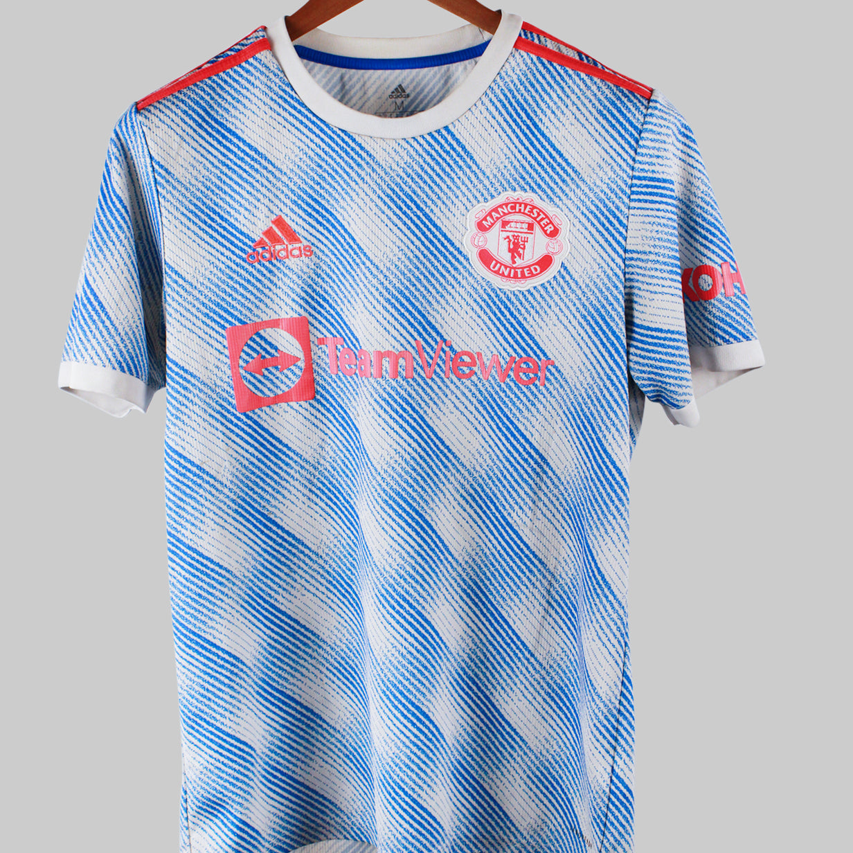 Manchester United 2021-22 Ronaldo Short Sleeve Away Kit (M)