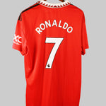 Manchester United 2022-23 Ronaldo Short Sleeve Home Kit (XL)