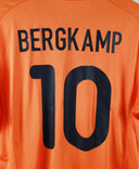 Netherlands 2000-01 Bergkamp Short Sleeve Home Kit (XL)