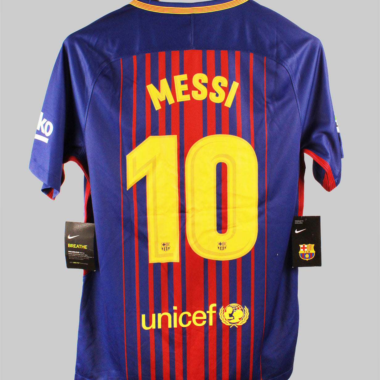 Barcelona 2017-18 Messi Home Kit [w/tags] (M)
