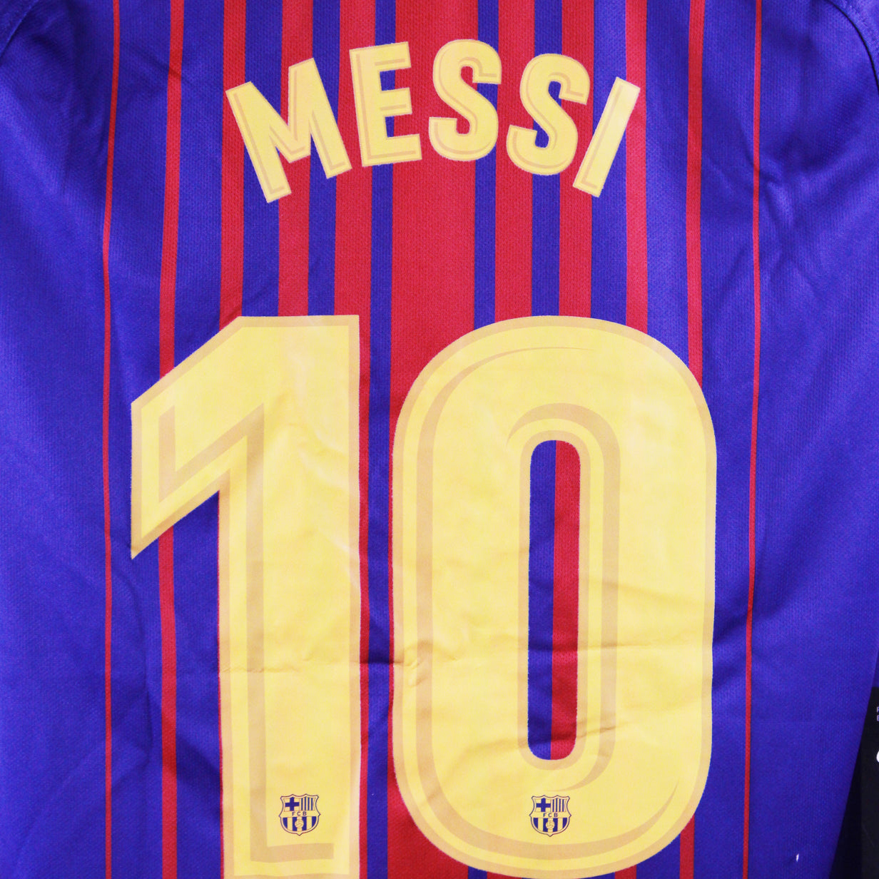 Barcelona 2017-18 Messi Home Kit [w/tags] (M)