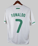Portugal 2010-11 Ronaldo Short Sleeve Away Kit (L)
