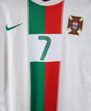 Portugal 2010-11 Ronaldo Short Sleeve Away Kit (L)
