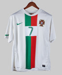 Portugal 2010-11 Ronaldo Short Sleeve Away Kit (L)