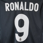 Real Madrid 2009-10 Ronaldo Short Sleeve Away Kit (M)