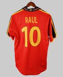 Spain 2000-01 Raul Short Sleeve Home Kit (M)