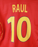 Spain 2000-01 Raul Short Sleeve Home Kit (M)
