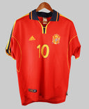 Spain 2000-01 Raul Short Sleeve Home Kit (M)
