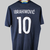 Sweden 2016-17 Ibrahimovic Short Sleeve Away Kit (M)