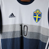 Sweden 2016-17 Ibrahimovic Short Sleeve Away Kit (M)