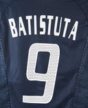 Argentina 2002-03 Batistuta Short Sleeve Away Kit (S)