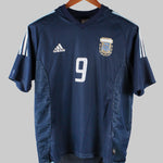 Argentina 2002-03 Batistuta Short Sleeve Away Kit (S)