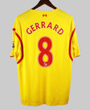 Liverpool 2014-15 Gerrard Away Kit  (XL)