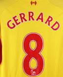 Liverpool 2014-15 Gerrard Away Kit  (XL)