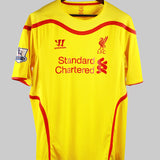 Liverpool 2014-15 Gerrard Away Kit  (XL)