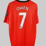 Manchester United 2009-10 Owen Home Kit  (2XL)
