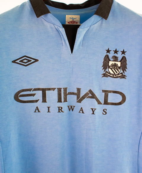 Manchester City 2012-13 Tevez Home Kit (L)