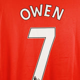 Manchester United 2009-10 Owen Home Kit  (2XL)
