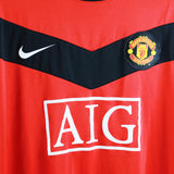 Manchester United 2009-10 Owen Home Kit  (2XL)