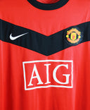 Manchester United 2009-10 Owen Home Kit  (2XL)
