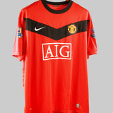 Manchester United 2009-10 Owen Home Kit  (2XL)