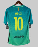 Barcelona 2016-17 Messi Short Sleeve Third Kit w/Tags (M)