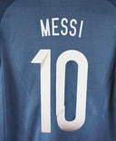 Argentina 2015-16 Messi Short Sleeve Away Kit (L)