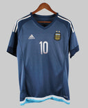 Argentina 2015-16 Messi Short Sleeve Away Kit (L)