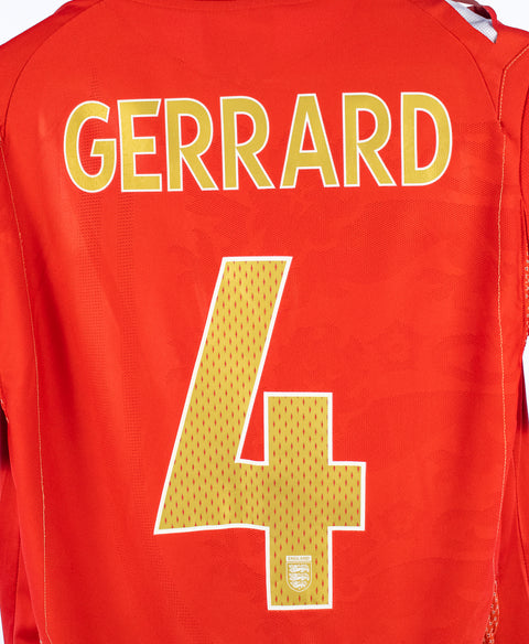 England 2006 Gerrard Away Kit (M)