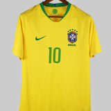 Brazil 2018-19 Neymar Jr Short Sleeve Home Kit (M)