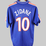 France 2000-01 Zidane Short Sleeve Home Kit (XL)
