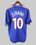 France 2000-01 Zidane Short Sleeve Home Kit (XL)