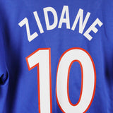 France 2000-01 Zidane Short Sleeve Home Kit (XL)