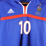 France 2000-01 Zidane Short Sleeve Home Kit (XL)