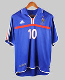 France 2000-01 Zidane Short Sleeve Home Kit (XL)