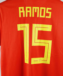 Spain 2018-19 Ramos Home Kit  (L)