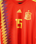 Spain 2018-19 Ramos Home Kit  (L)