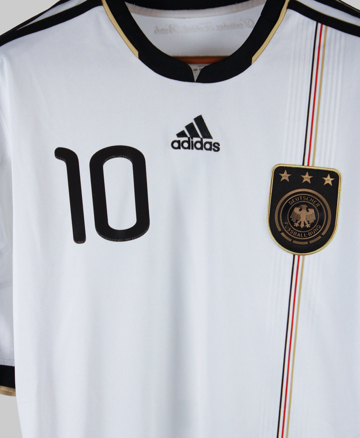 Germany 2010-11 Podolski Short Sleeve Home Kit (L)