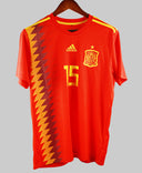 Spain 2018-19 Ramos Home Kit  (L)