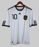 Germany 2010-11 Podolski Short Sleeve Home Kit (L)