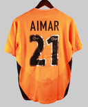 Valencia 2003-04 Aimar Home Kit  (M)